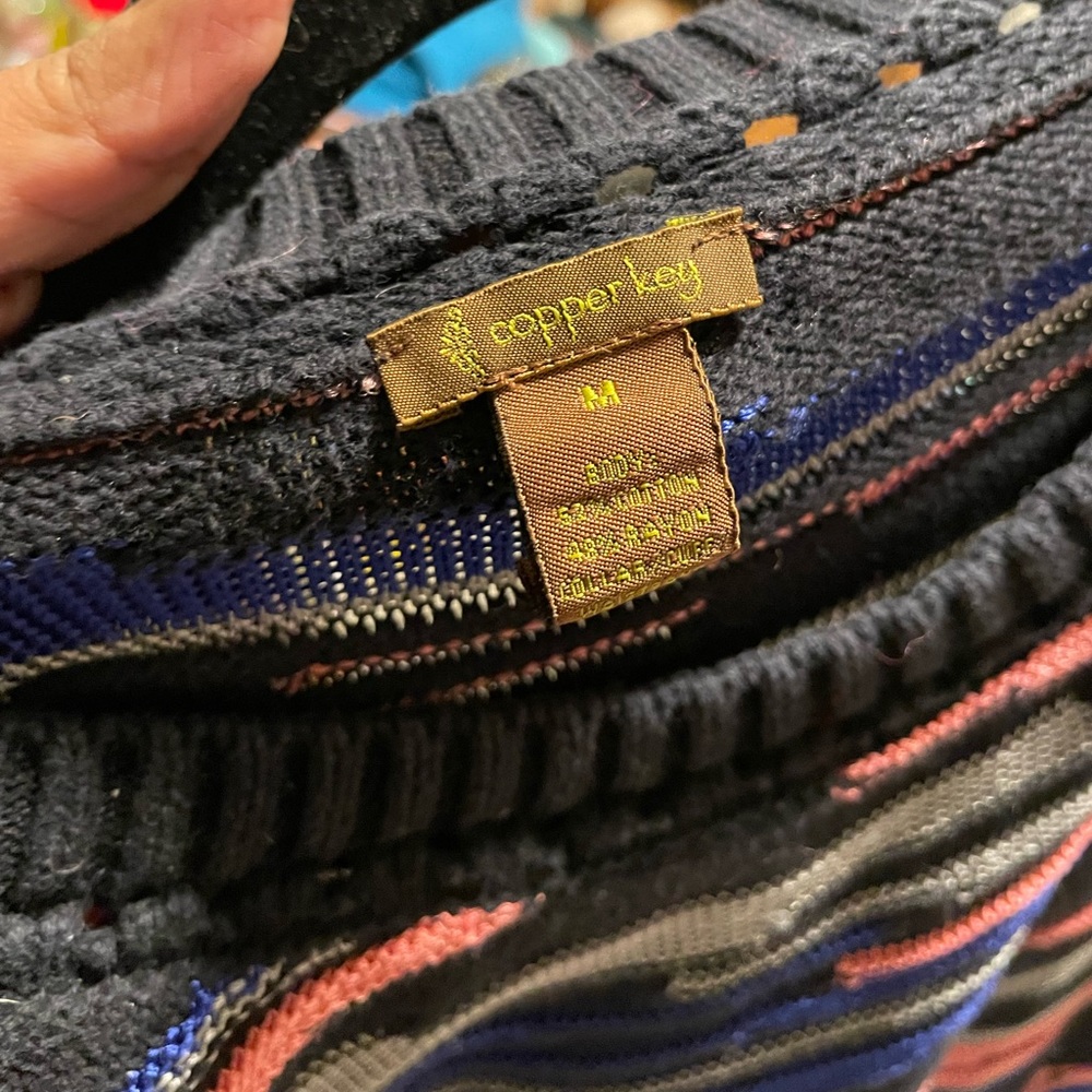 MultiColor Striped Sweater - Picture 3 of 3